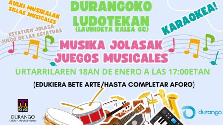 Ludoteka. Juegos musicales