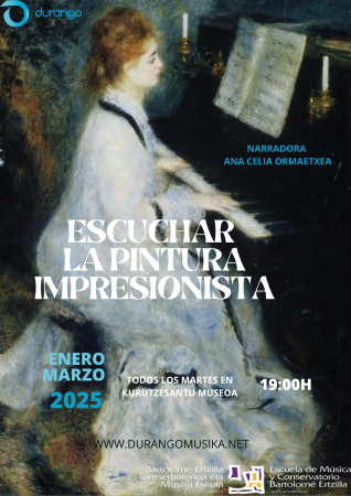 CHARLAS MUSICALES: ESCUCHAR LA PINTURA IMPRESIONISTA