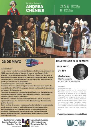 CHARLAS MUSICALES Y ABAO