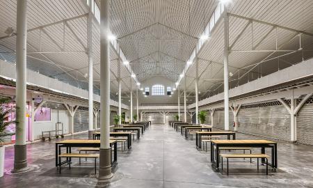 Imagen: Una heladería, un establecimiento de poke y conservas, una vinoteca y una pizzería completarán la nueva oferta de la Plaza del Mercado de Durango 